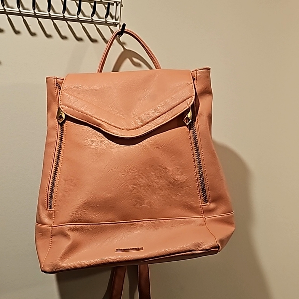 Pink Backpack purse